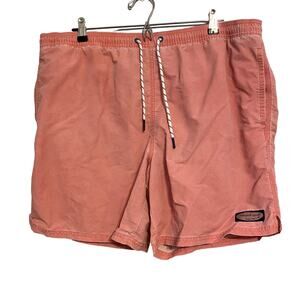 Vineyard Vines Mens XL Light Pink Swim Trunks Draw String Pull On Shorts